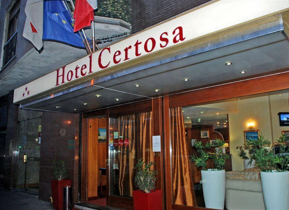 Certosa Hotel Милан Экстерьер фото