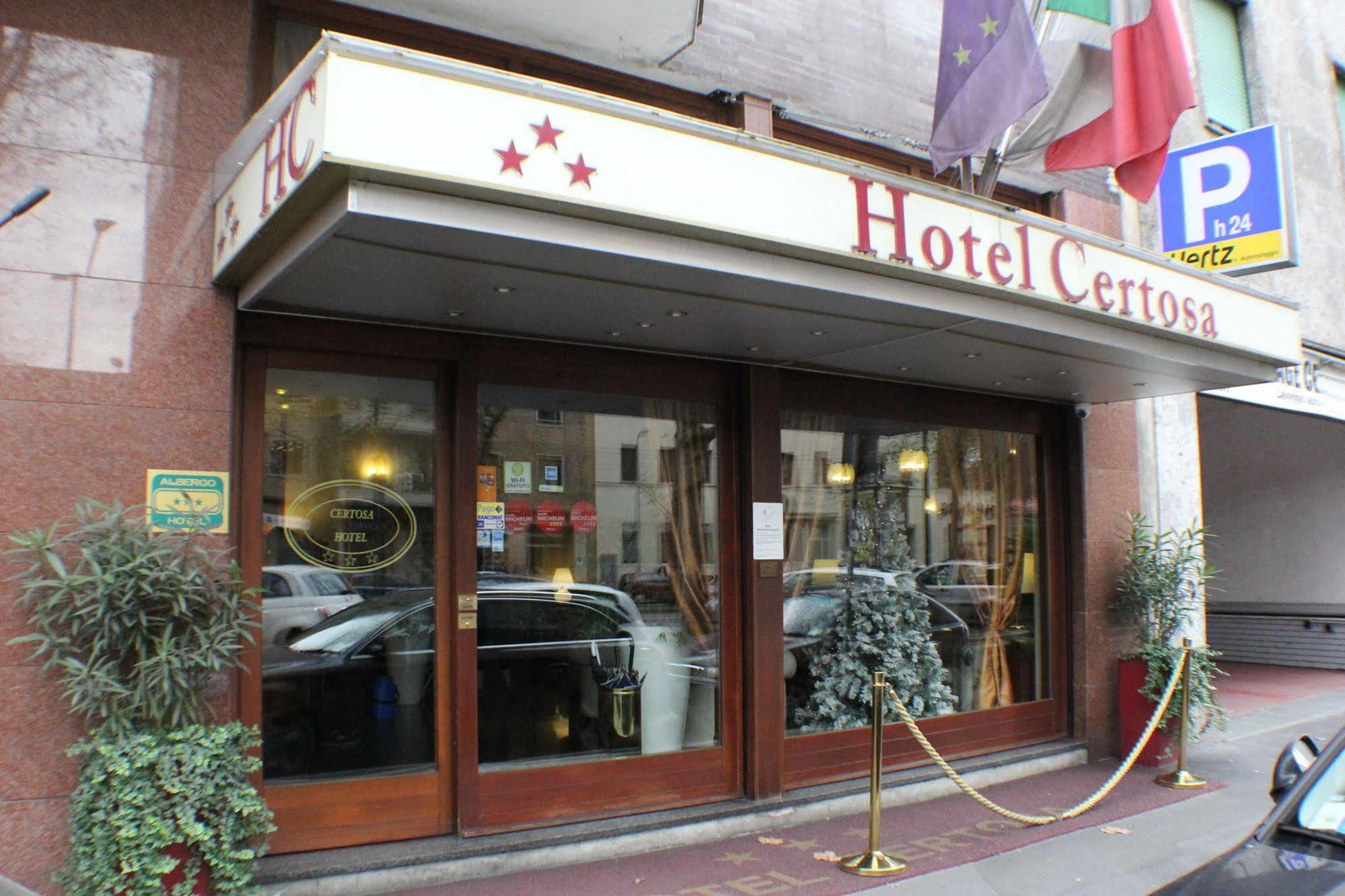 Certosa Hotel Милан Экстерьер фото