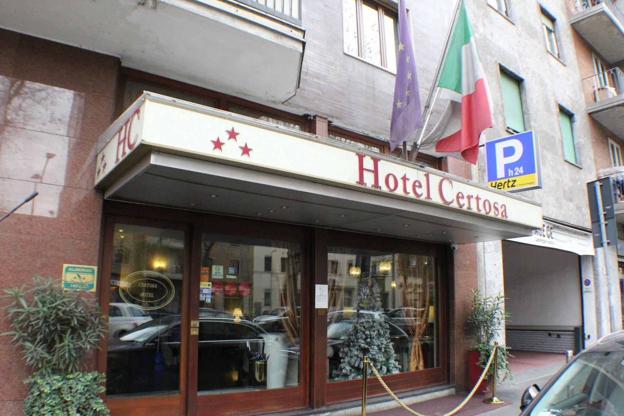 Certosa Hotel Милан Экстерьер фото
